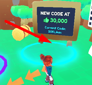 The Codes board in Pet Evolve Simulator