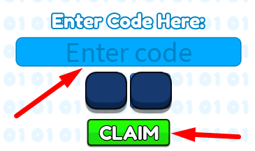 The code redeeming interface in Tank Simulator