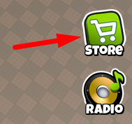 The Store button in Build It