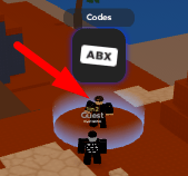 The Codes button in Character RNG