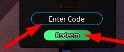 The code redeeming interface in UGC RNG