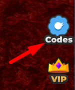 The Codes button in Mars Base Tycoon