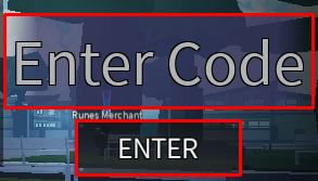 UCA (Untitled Combat Arena) enter codes box