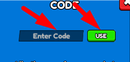 The code redeeming interface in I'm the king of the school