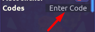 The code redeeming interface in Planet Clicker 2
