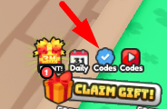 The Codes button in Flag Battles Simulator