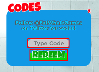 Airport Tycoon enter codes box