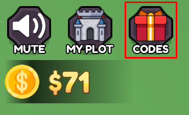 Slime Tower Tycoon codes button