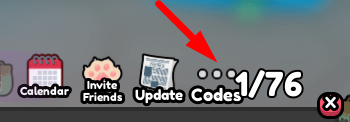 The Codes button in Animal Evolution Simulator