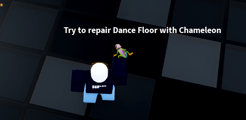 Disco ball Wacky Wizards repair dance floor