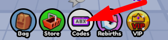 Skydive Race Clicker codes button