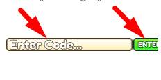 The code redeeming interface in Punch Hole Simulator