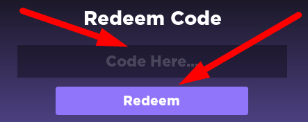 The code redeeming interface in Criminal Tycoon