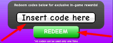 The code redeeming interface in Pet Trading Card