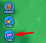 The Codes button in Bathtub Tower Defense