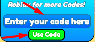 The code redeeming interface in Slap A Friend