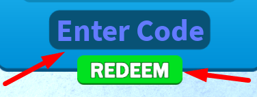 The code redeeming interface in Energy Drink Tycoon