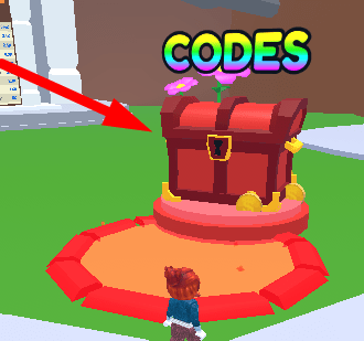 The Codes chest in Ragdoll Clicker