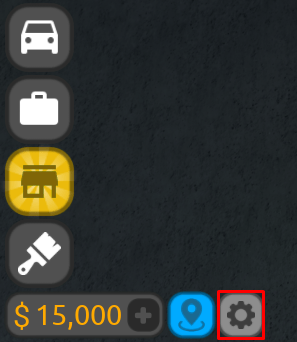 Driving Empire settings icon