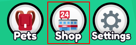 Super Dunk Simulator shop button