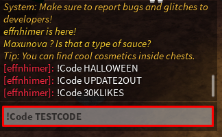 Flame Zero enter code message