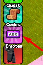 The Codes button in Toilet War Tower Defense