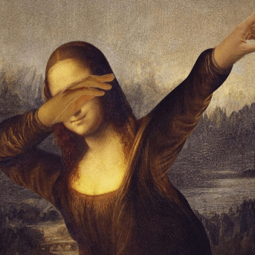 MONA LISA DAB MEME