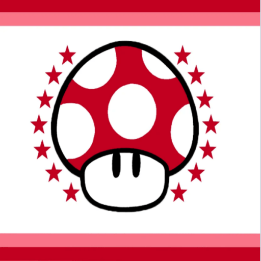 mushroom kingdoms flag