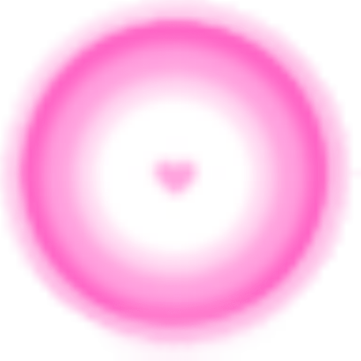 Pink heart cursor 