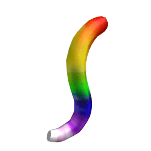 Rainbow Cat Tail
