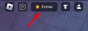 The Extras button in Sword Duels