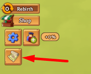 The Codes icon in Shrek Swamp Tycoon