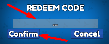 The code redeeming interface in Fireworks Playground