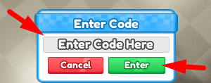 The code redeeming interface in Diner Simulator