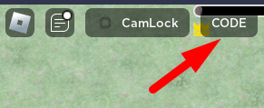 The Code button in Psychics Power Tycoon