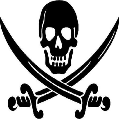 Pirate Flag decal from Roblox Den
