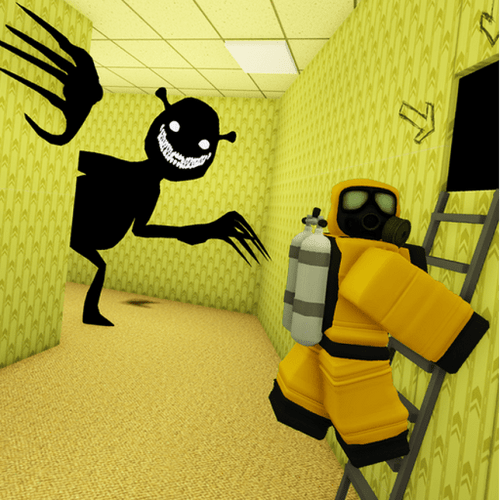 Shrek in The Backrooms