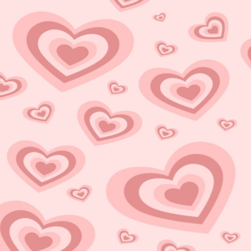 sweet pink hearts