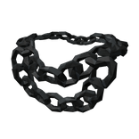 1.0 Aesthetic Dual Chain Necklace - Black