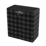 (1.0) Black Flannel Plaid Pj Pants