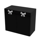 [1.0] Black Socks with bow