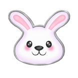(1.0) Bunny Lapel Pin
