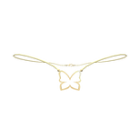 1.0 Gold Butterfly Necklace