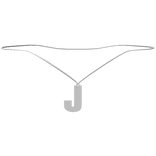 1.0 Initial Necklace - J