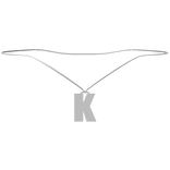 1.0 Initial Necklace - K