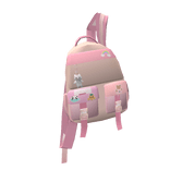 💗 (1.0) Pink Hanging Backpack w/ Stickers