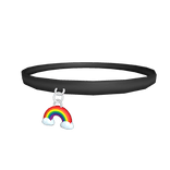 (1.0) Rainbow Necklace - Black