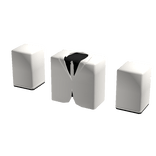 [1.0] Silver Tuxedo Suit