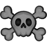 (1.0) Skull Lapel Pin