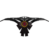 1.0 Spider Web Neck Corset Black